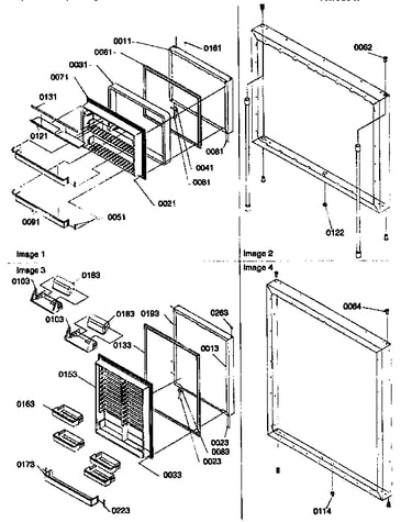 Door assemblies