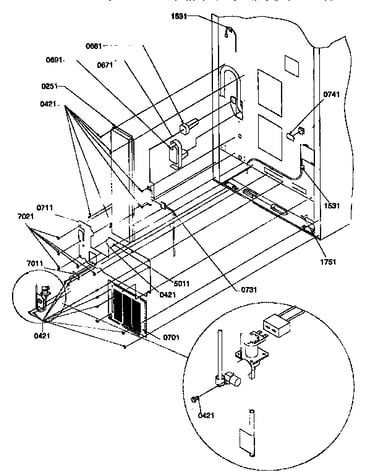 Cabinet back