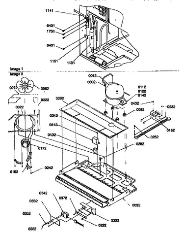Machine compartment assembly
