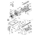 Amana 67277-P1311001WL ice maker assembly diagram