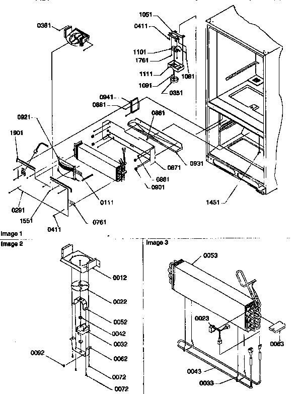 Freezer control assembly