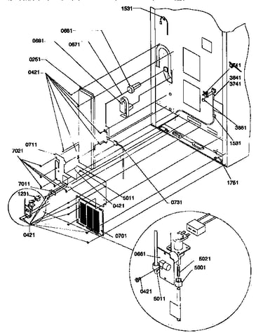 Cabinet back