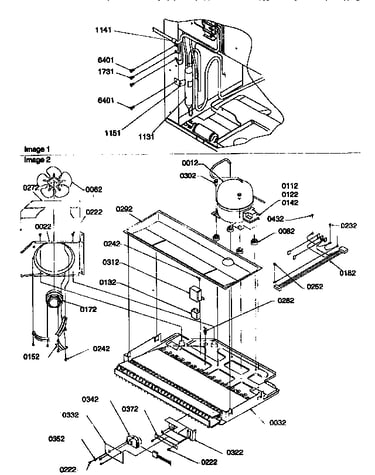 Machine compartment assembly