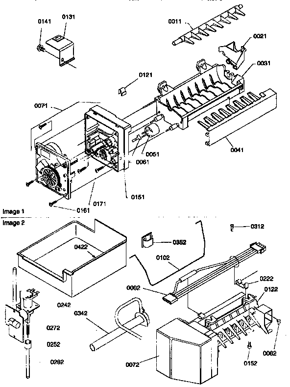 Ice maker assembly