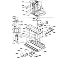 Amana 77277-P1311201WL machine compartment assembly diagram