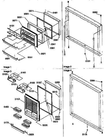 Door assemblies