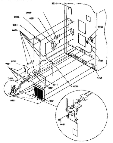 Cabinet back