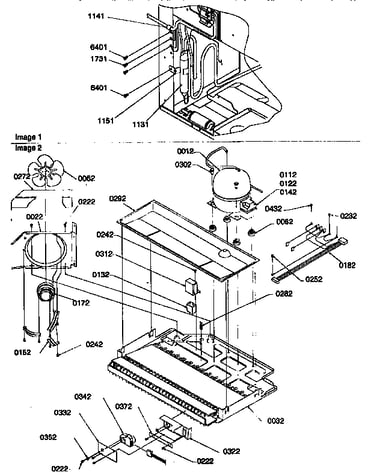 Machine compartment assembly