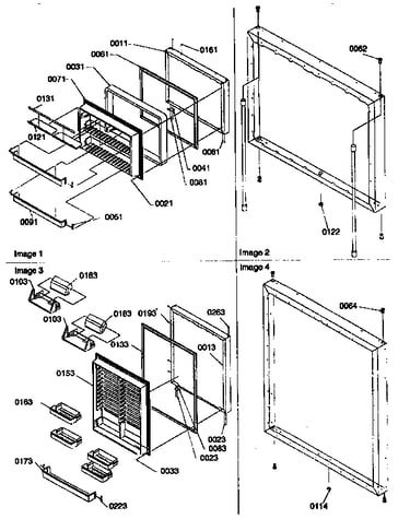 Door assemblies