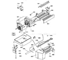 Amana 67275-P1311001WE ice maker assembly diagram