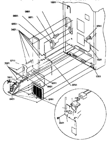 Cabinet back
