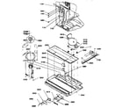 Amana 67272-P1311001WW machine compartment diagram