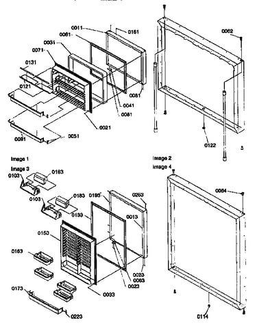Door assemblies