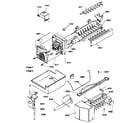 Amana 67272-P1311001WW ice maker assembly diagram