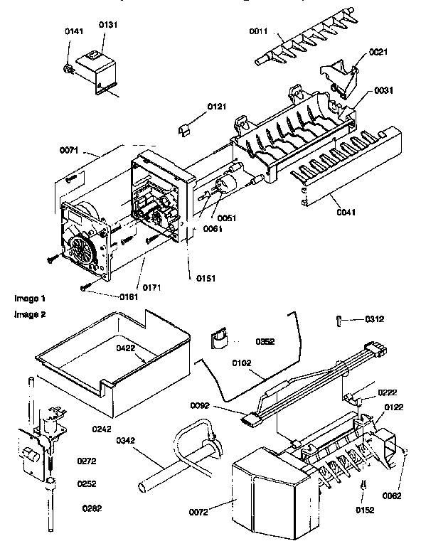Ice maker assembly