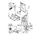 Kenmore 11098518430 cabinet diagram