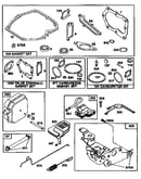 Bracket assembly and gasket set