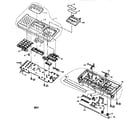 Panasonic KX-F780 operation panel section diagram