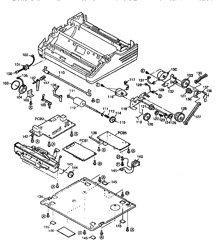 Lower section