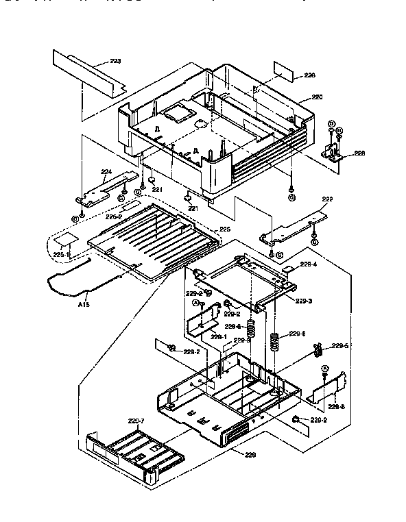 PAPER CASSETTE SECTION