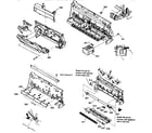 Panasonic KX-F1600 paper feeder unit diagram