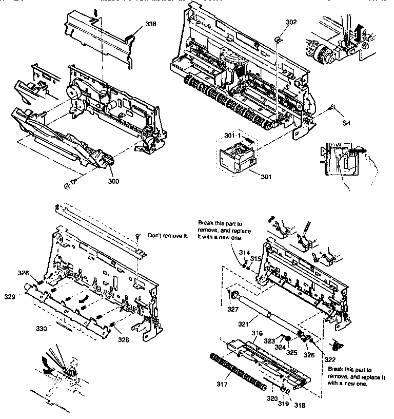 Paper feeder unit