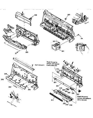 Paper feeder unit