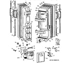 GE TFT25JWYDAA doors diagram