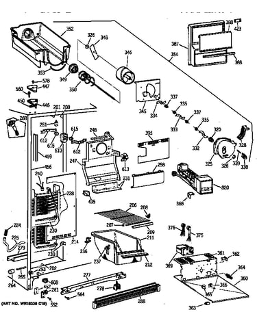 Freezer section