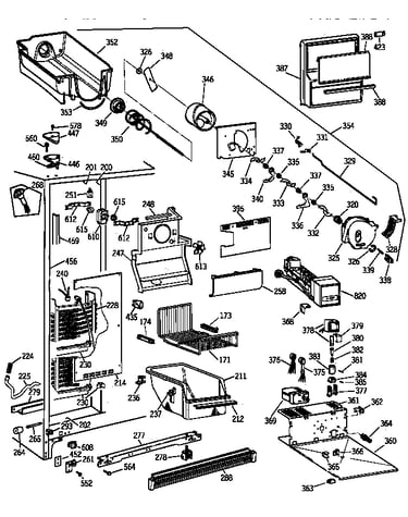 Freezer section