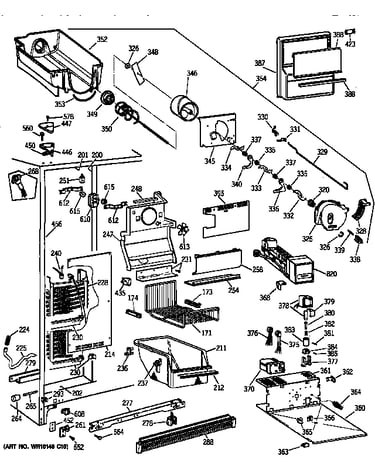 Freezer section