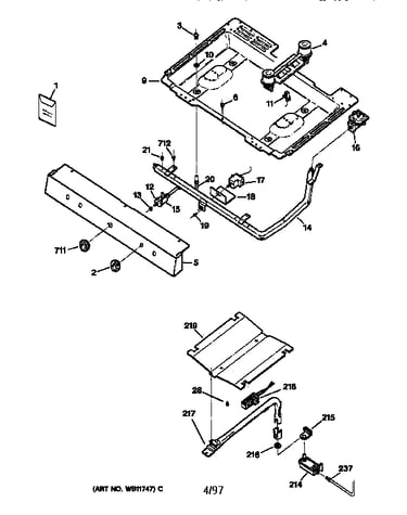 Gas & burner parts