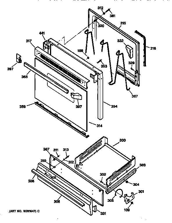 Door & drawer parts