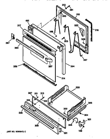 Door & drawer parts