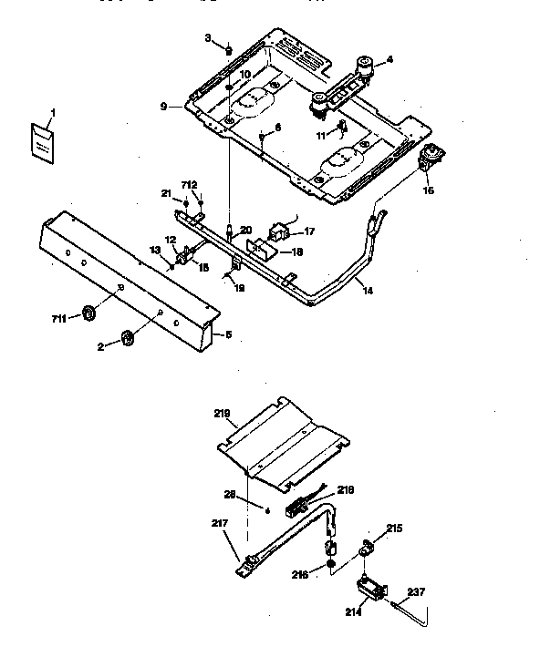 Gas & burner parts