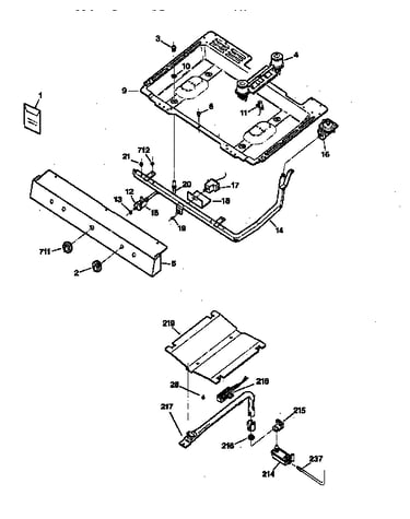Gas & burner parts