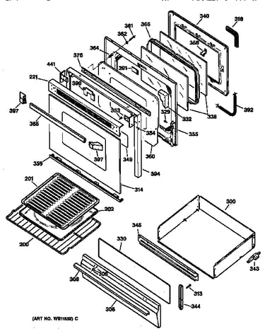 Door & drawer parts