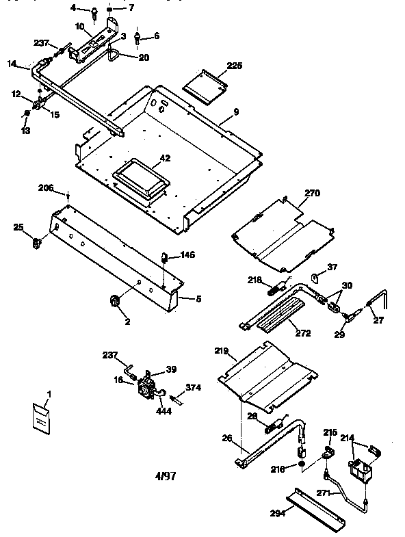 GAS BURNER PARTS