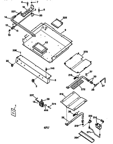 Gas burner parts
