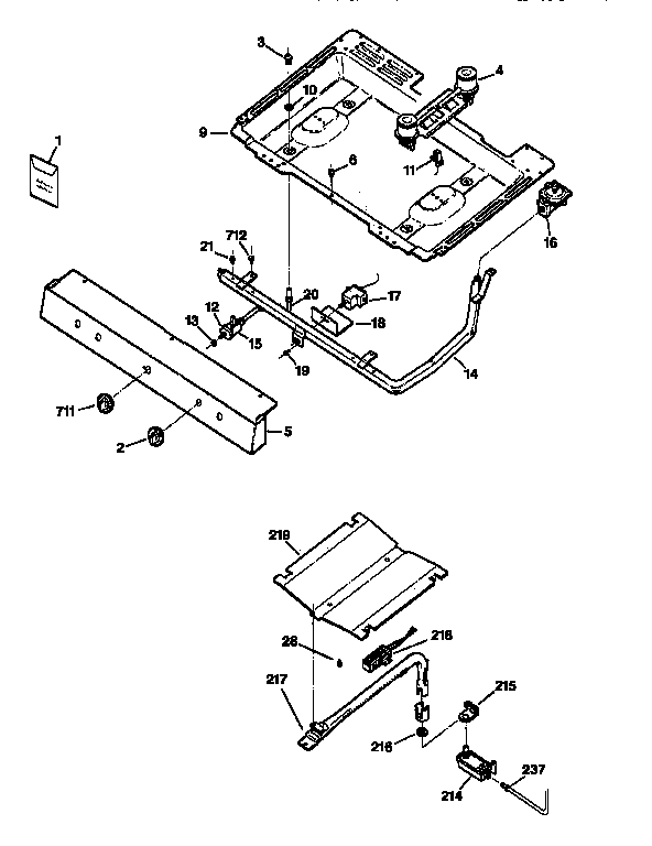 GAS & BURNER PARTS