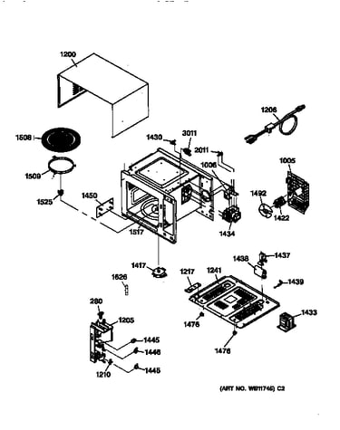 Oven & cabinet parts