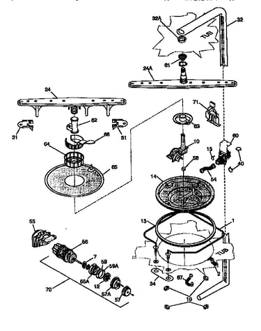Motor and pump