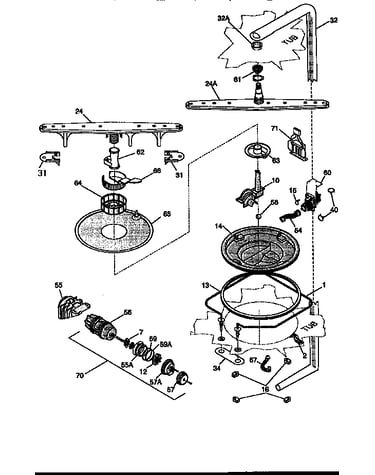 Motor and pump