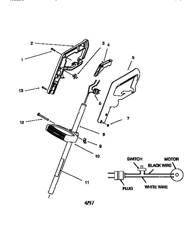 12" electric trimmer
