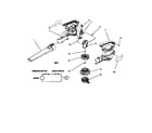 Craftsman 13674036 blower assembly diagram