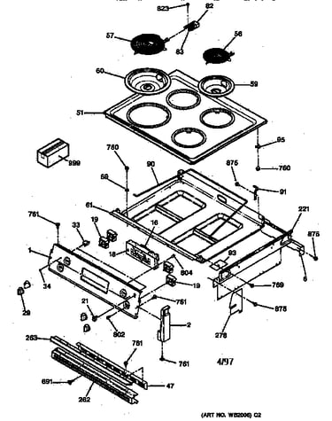 Cooktop & control panel