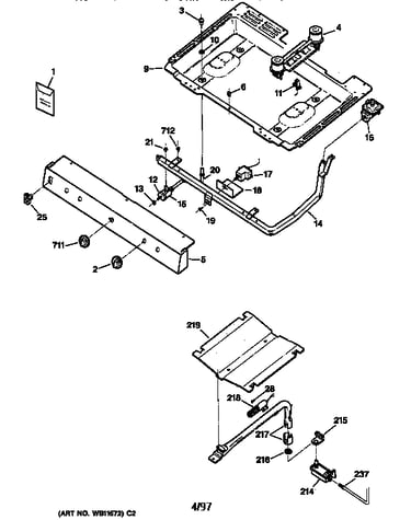 Burner & gas parts