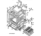 GE JGBS20WEW1WW body parts diagram