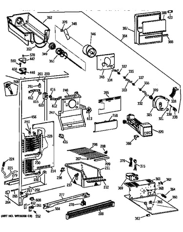 Freezer section