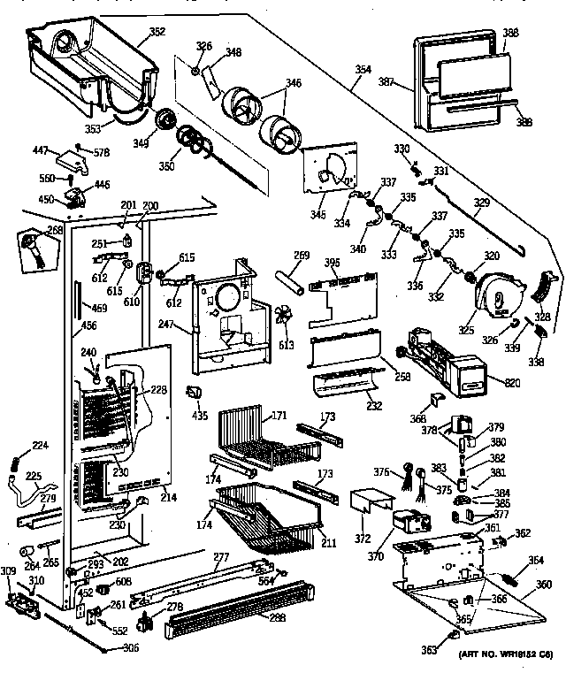 Freezer section